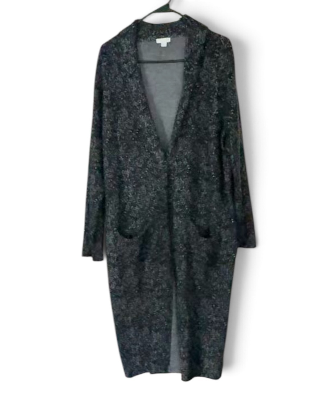 J.Jill Hudson Jacquard Duster - 1X - A119